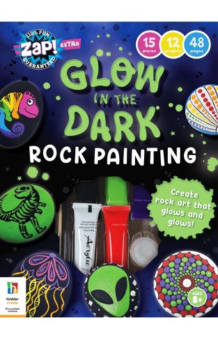 Zap! Extra Glow-in-the-Dark Rock Painting